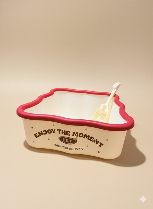 Caja para Arena de Gato con Pala Incluida  - Arenero