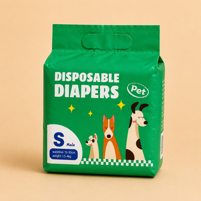 Pañal para Perro Macho – Talla S