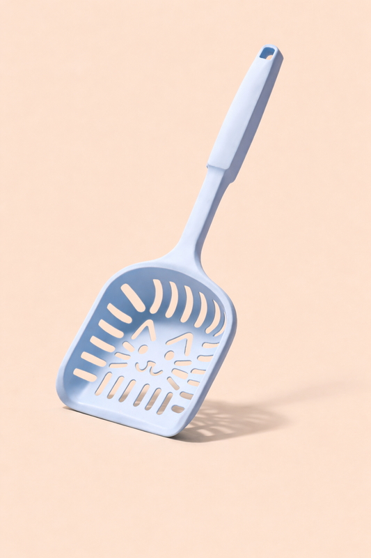 Pala Higiénica para Arena de Gato (Celeste)