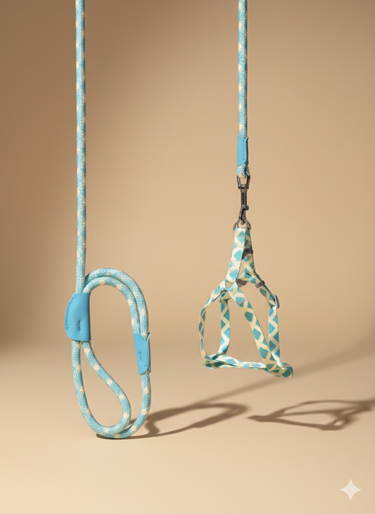 Arnés con correa para mascota – ligero y ajustable