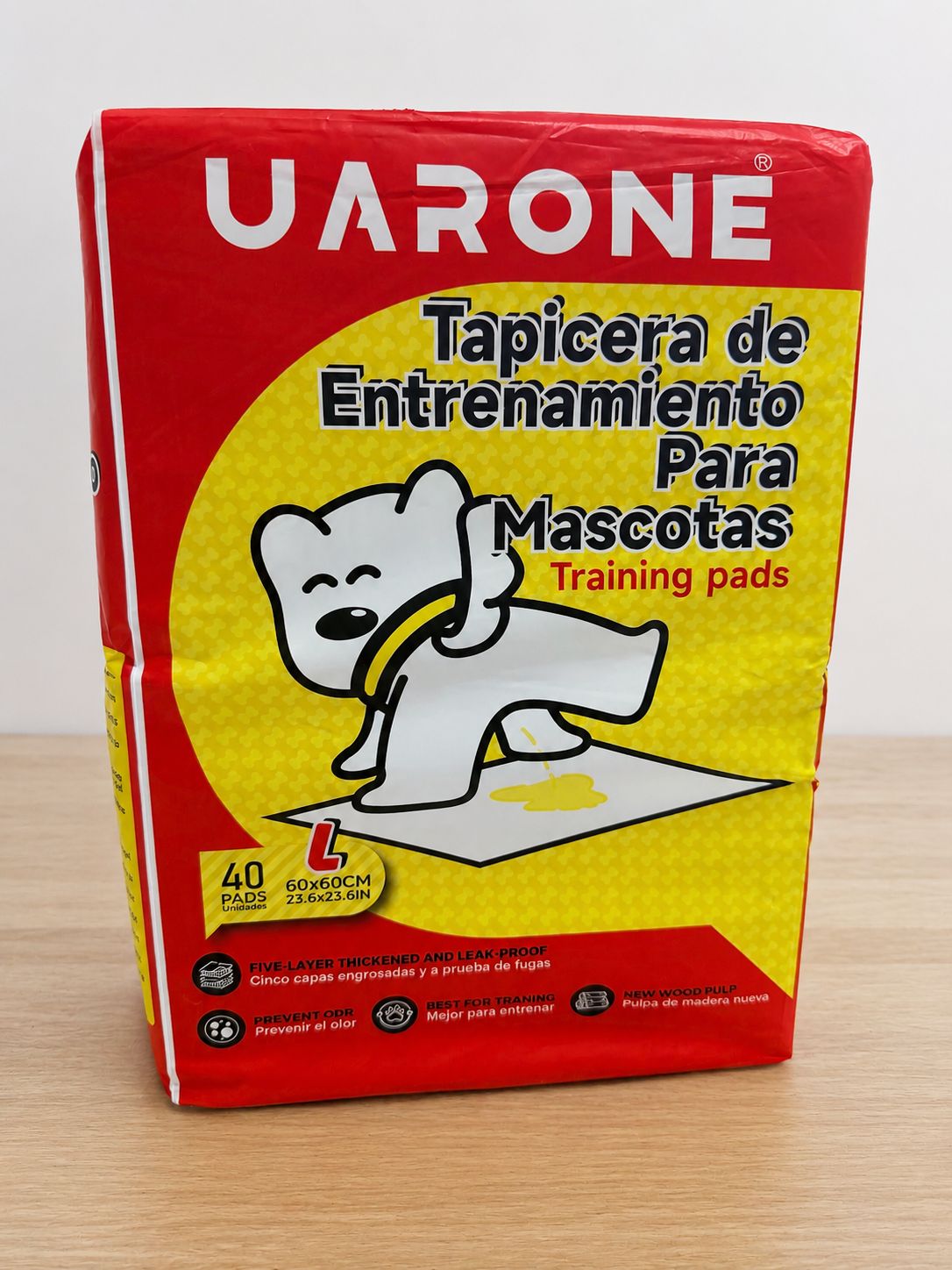 Pañal de piso talla L - Marca Uarone